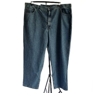 MEN'S HARBOR BAY TRADITIONAL DENIM JEANS NWT